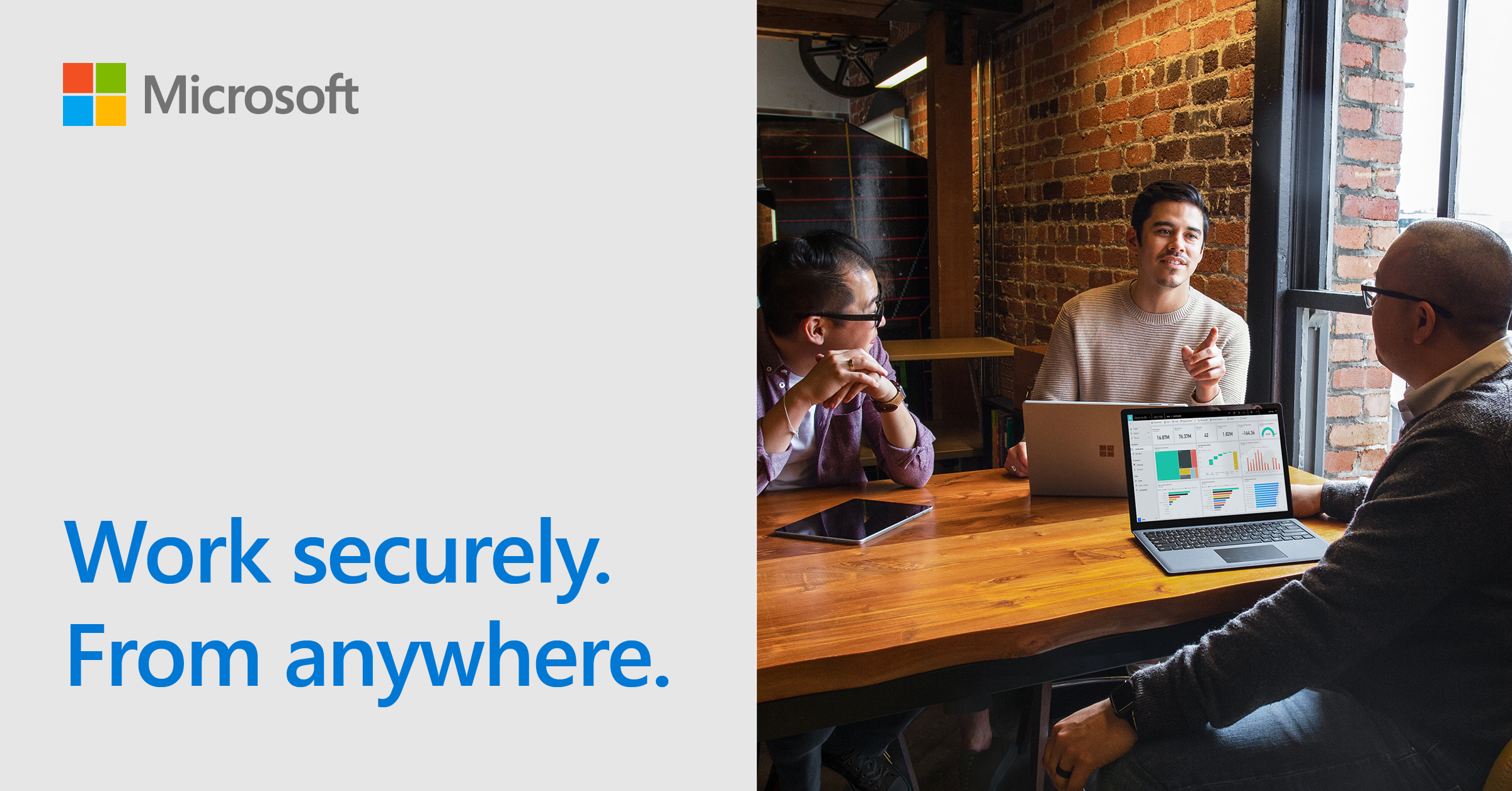 Work securely. From anywhere.