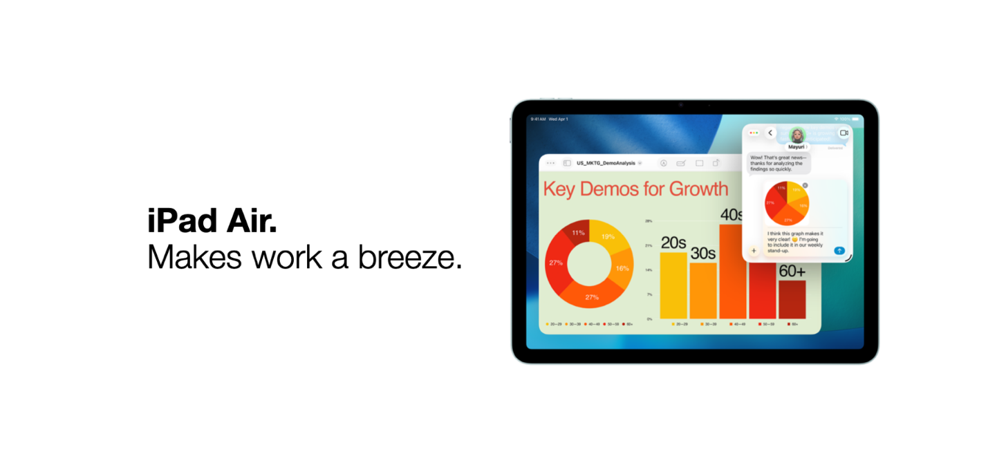 Work confidently with iPhone and Apple Watch.