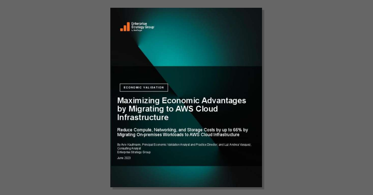 Maximizar las ventajas económicas migrando a la infraestructura en la nube de AWS