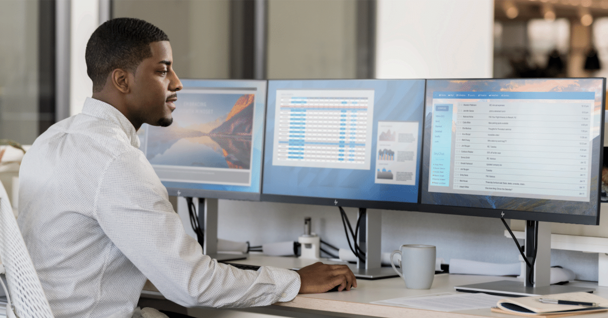 why we moved from 4:3 monitors to 16:9, and how that... More screens, more possibilities