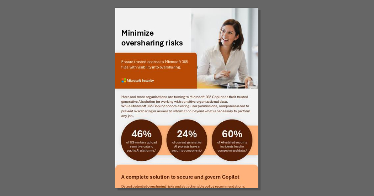 Minimize Oversharing Risks