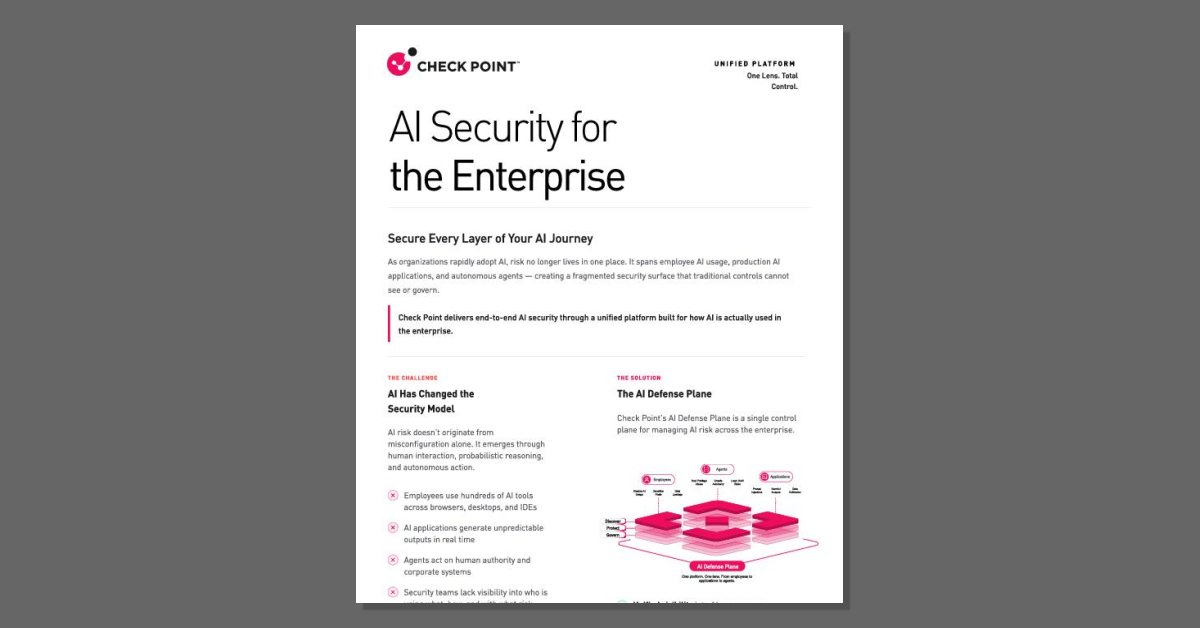 We help you look at AI risk through a single, practical lens. The solution brief, 