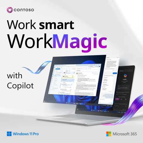 Work smart Work magic with Copilot